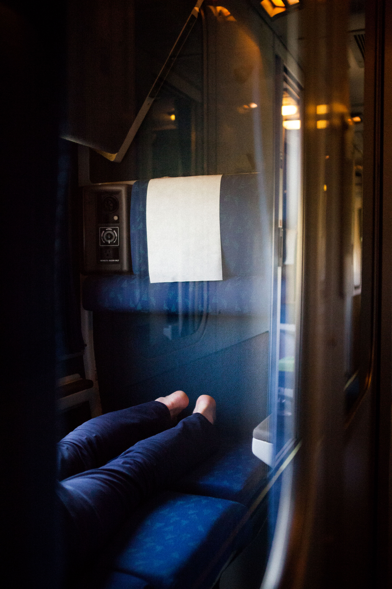 Illustration for article titled THE BEST TRAIN RIDE EVER